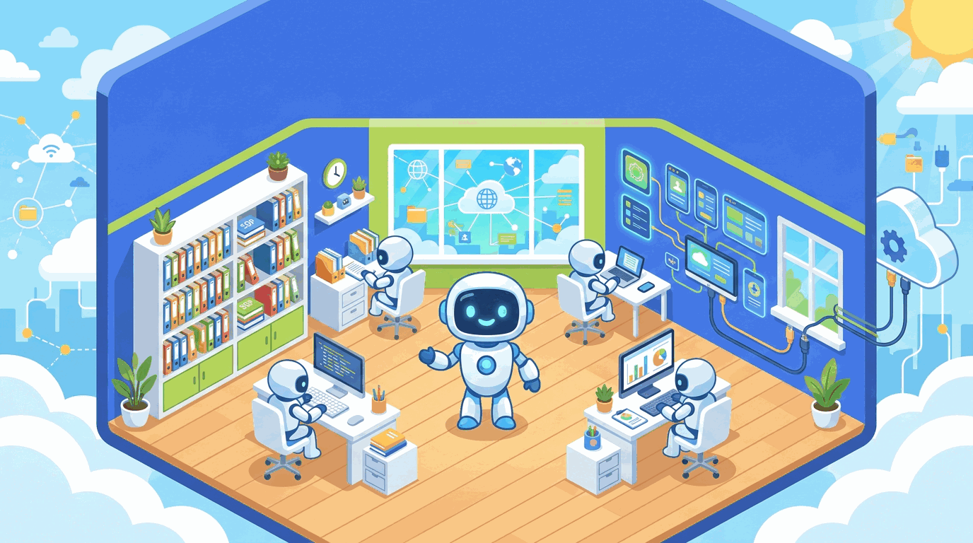 ห้องทำงานของ AI agent