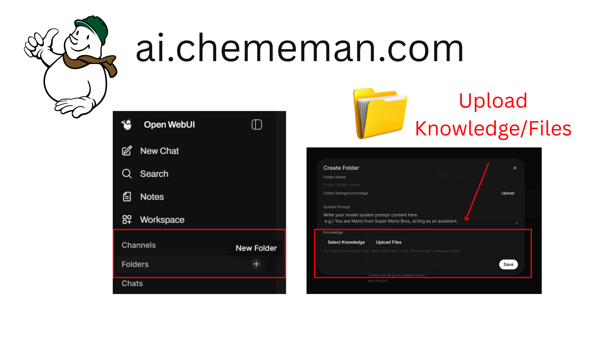 ai.chememan.com Open WebUI