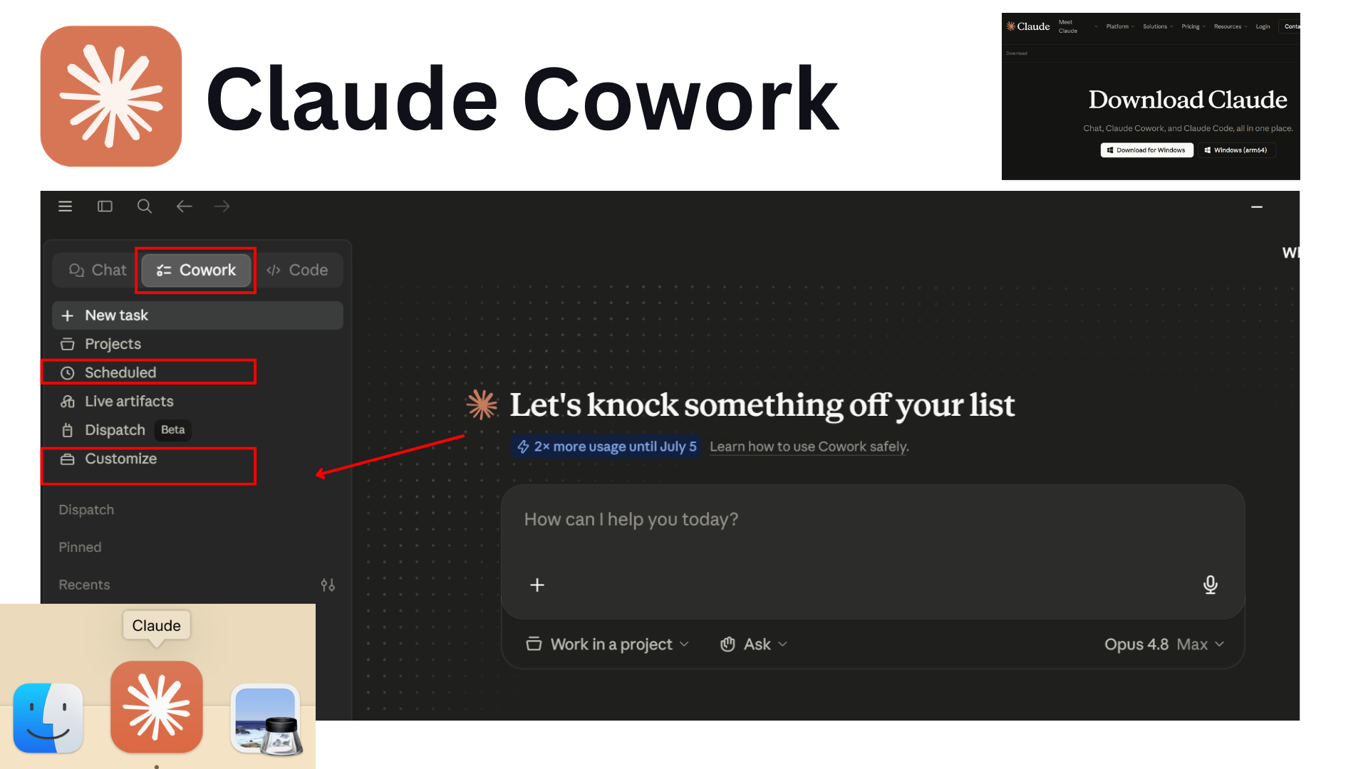 Claude Cowork desktop app